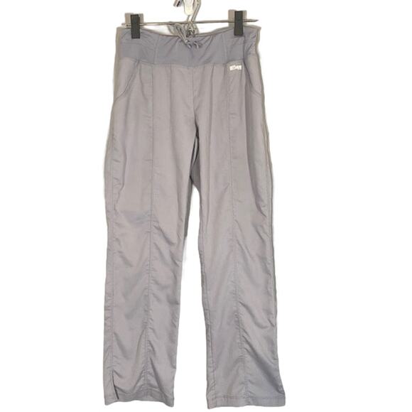 Grey's Anatomy Active Gray Drawstring Waist Medical Scrub Pants Women Sz XSP - Picture 1 of 11